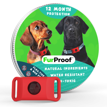 FurProof™ — 12 Months of Chemical-Free Flea and Tick Protection